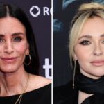 Courteney Cox; Hayden Panettiere